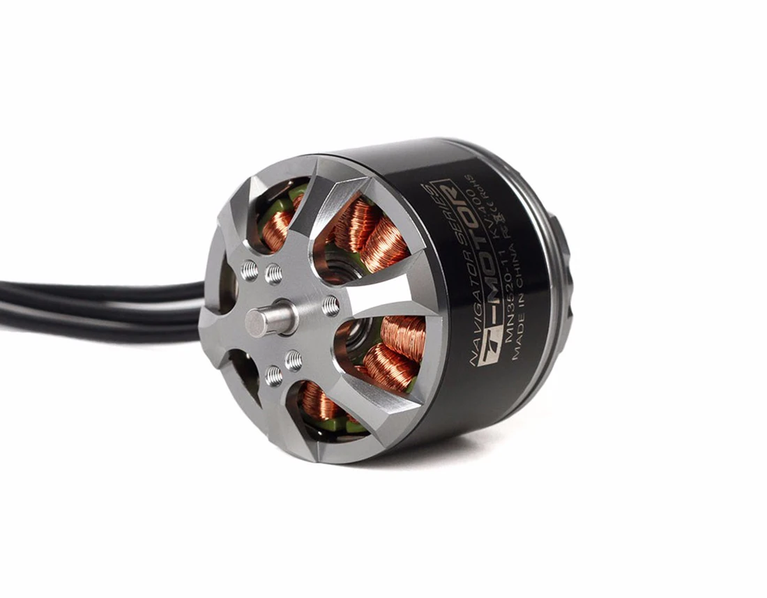 T-MOTOR MN3520 KV400 Brushless Motor 4-8S LiPo 1140W Max Power 38A Max Current High Quality for RC Drone Multicopter UAV thumbnail 2