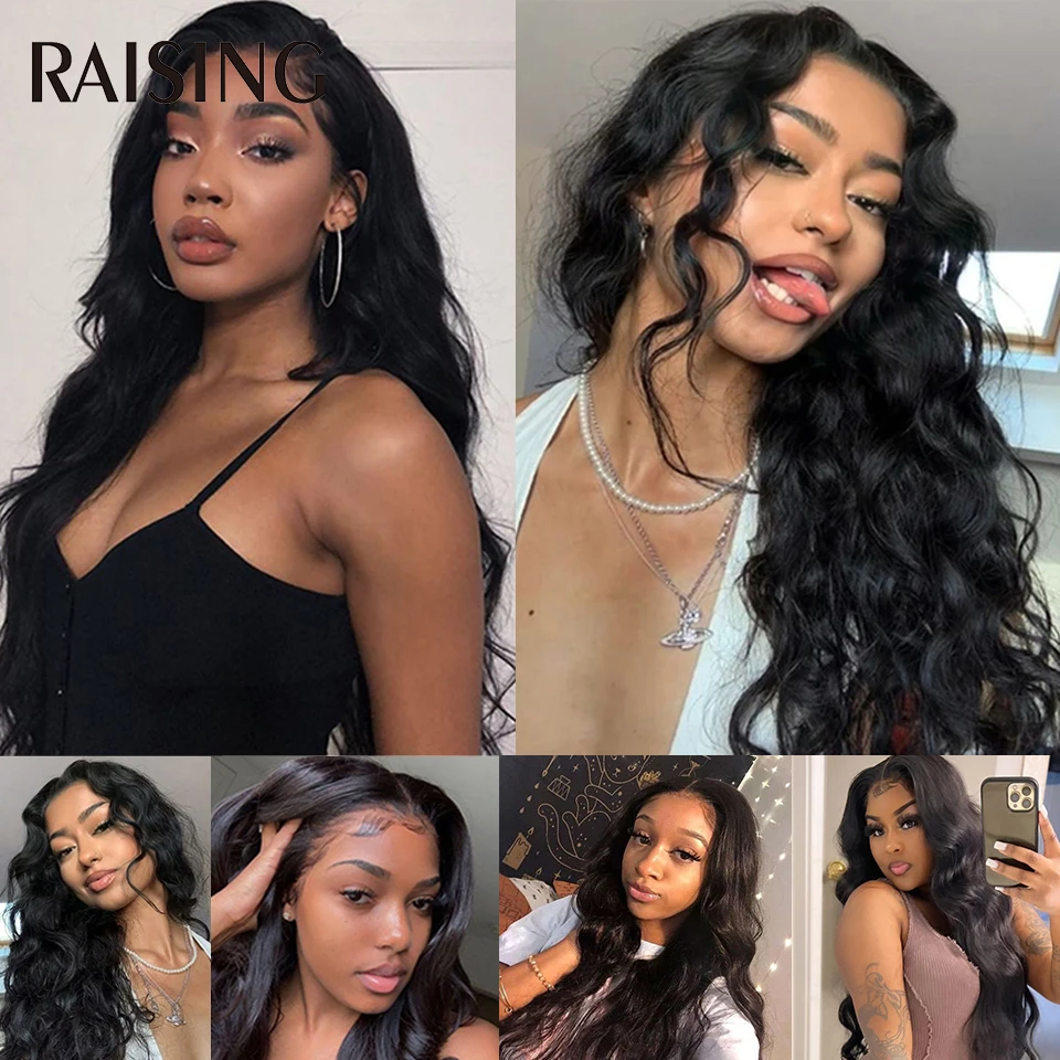 30 40 Inch Lace Front Wigs 13x6 Body Wave Black Lace Front Synthetic Wigs For Women Honey Blonde Colored Curly Wig Pre plucked