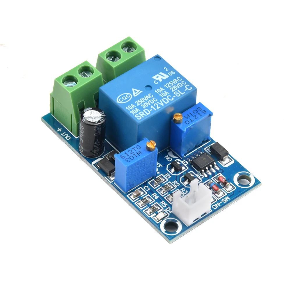 

1pcs Storage Battery Undervoltage Protection Module 12V Battery Low Voltage Cut Off Automatic Switch on Recovery Module