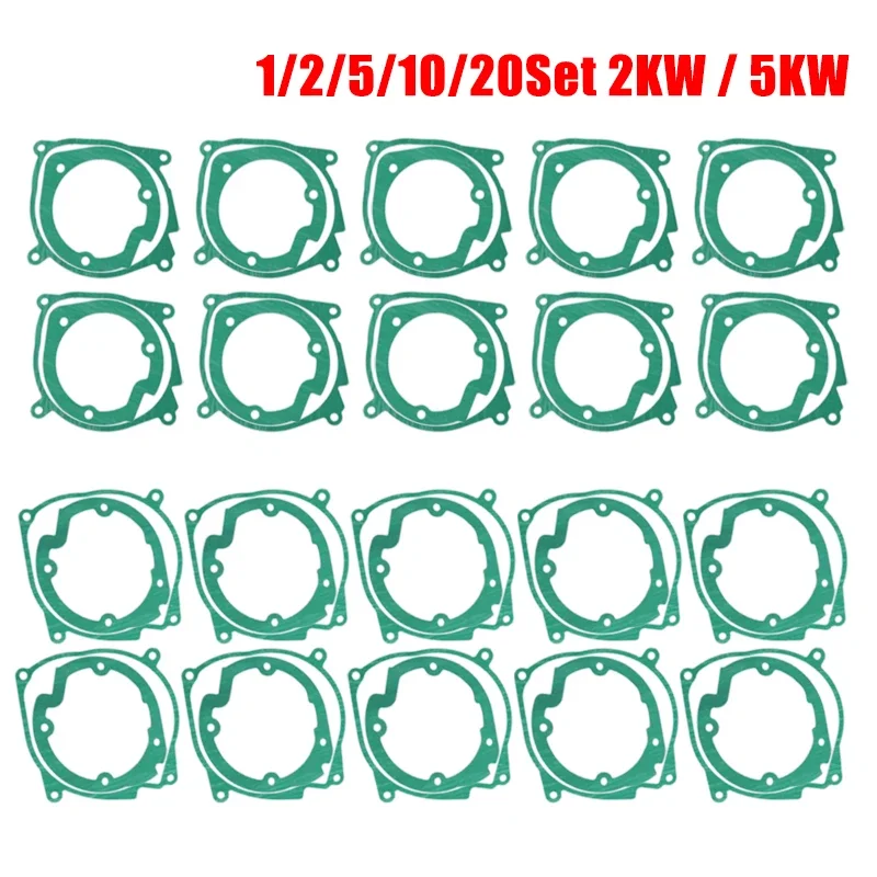 Air Diesel Heater Diesel Heater Car Heater Accessories 1/2/5/10/20Set 2KW 5KW Air Diesel Heater Blower Fan Motor & Burner Gasket set For Chinese heater Eberspacher Airtronic Car Truck
