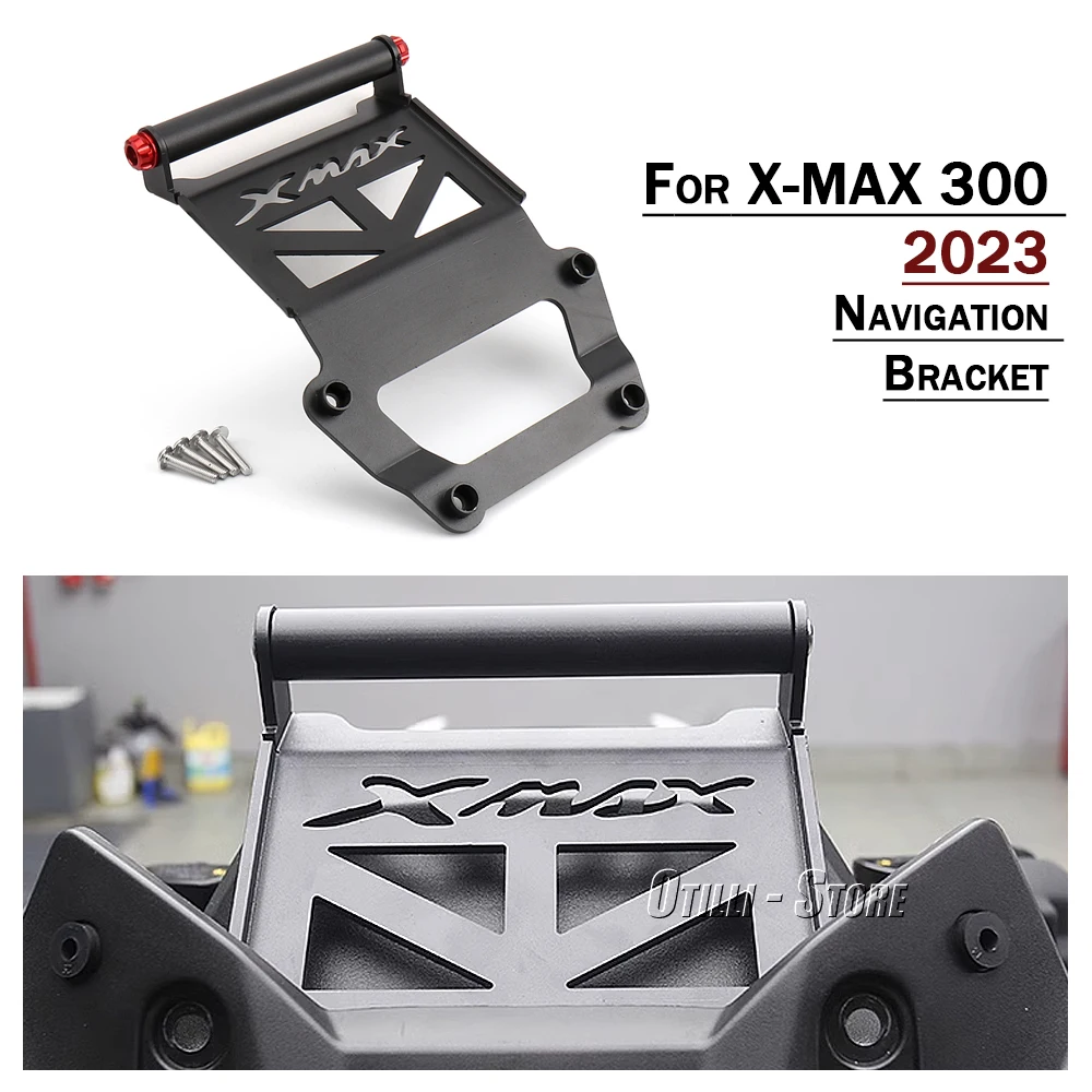 

For YAMAHA X-MAX 300 XMAX 300 X-MAX300 2023 Motorcycle Accessories GPS Smartphone Mount Phone Navigation Bracket Holder 22MM
