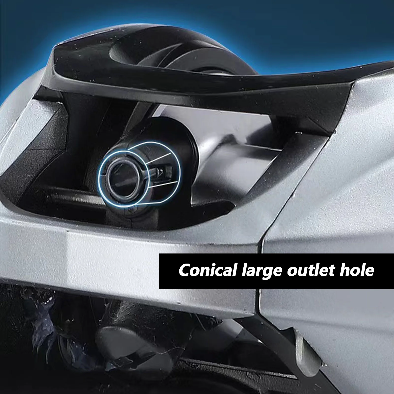 Metal Fishing Baitcasting Reel 6