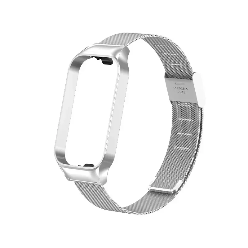 Enhanced Stainless Steel Strap with Metal Bracelet and Protector Case