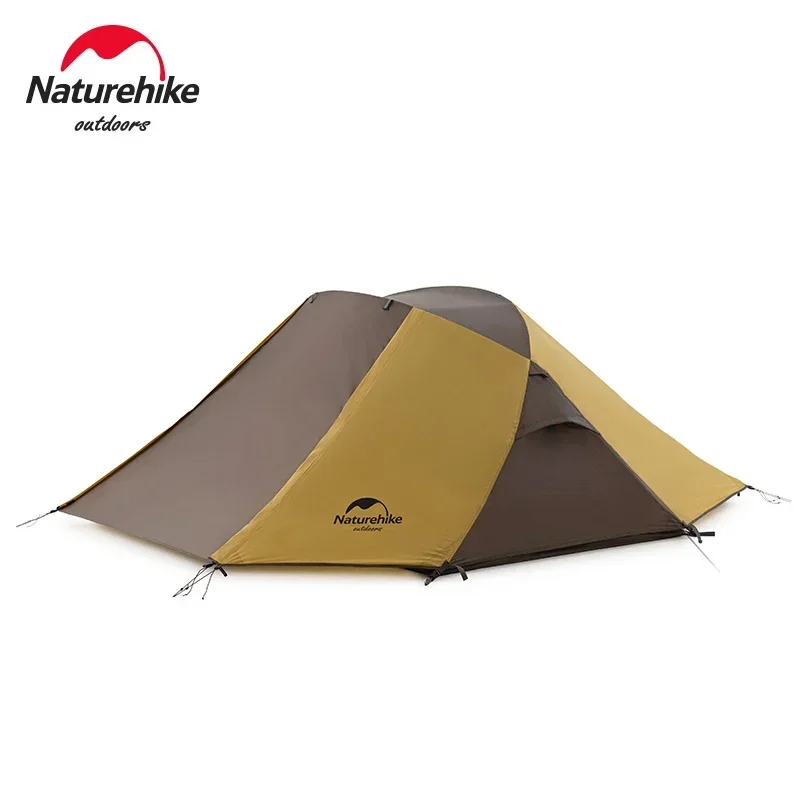 

Naturehike 2 Person Ultralight 210T Camping Tent Double Layer Portable Trekking Tent for Outdoor Beach Fishing Sunshade Tents