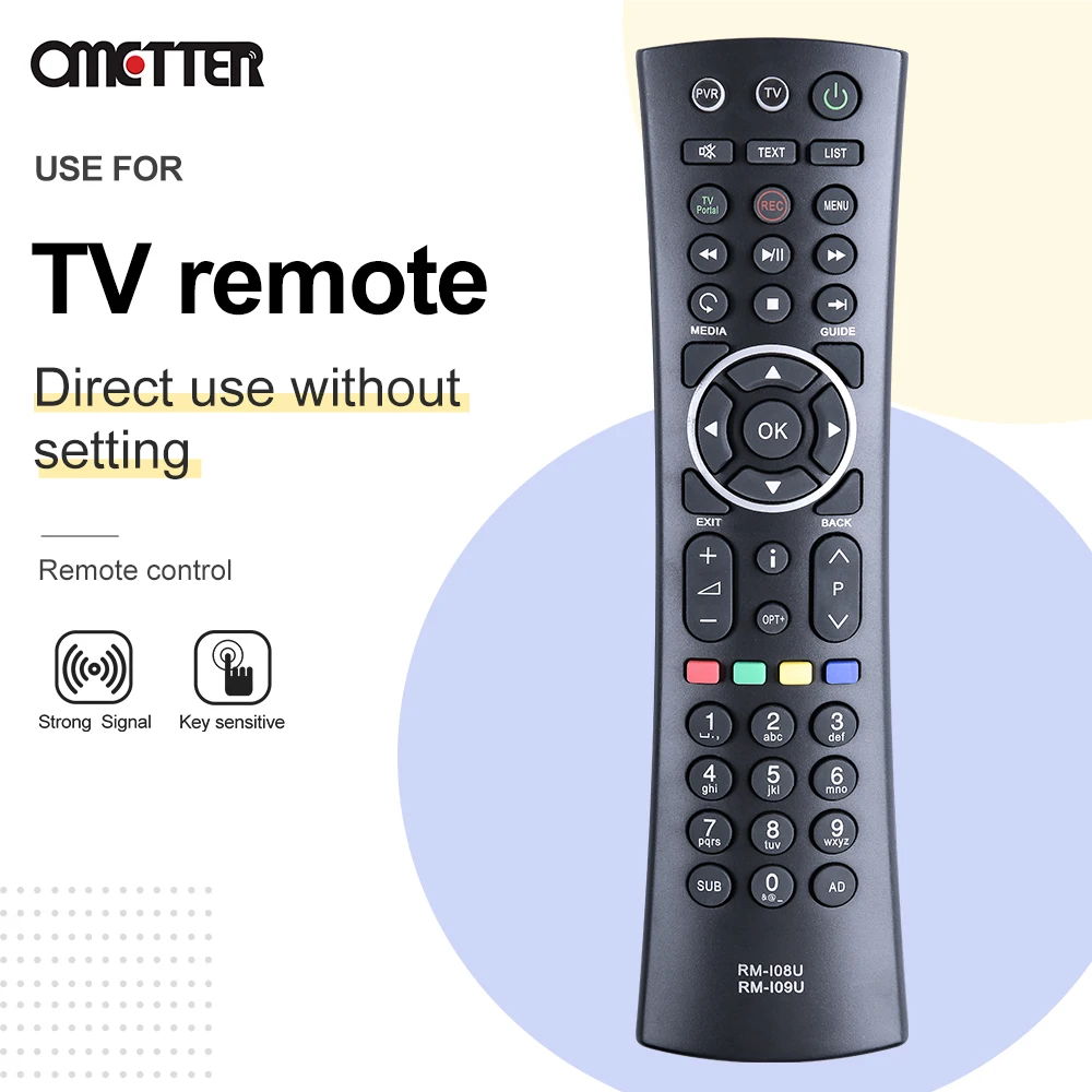 VINABTY RM-I08U RM-I09U Telecomando di sostituzione compatibile con