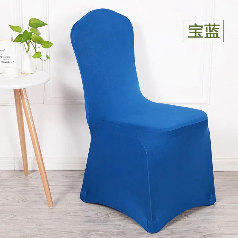Elegant Red and White Elastic Chair Cover