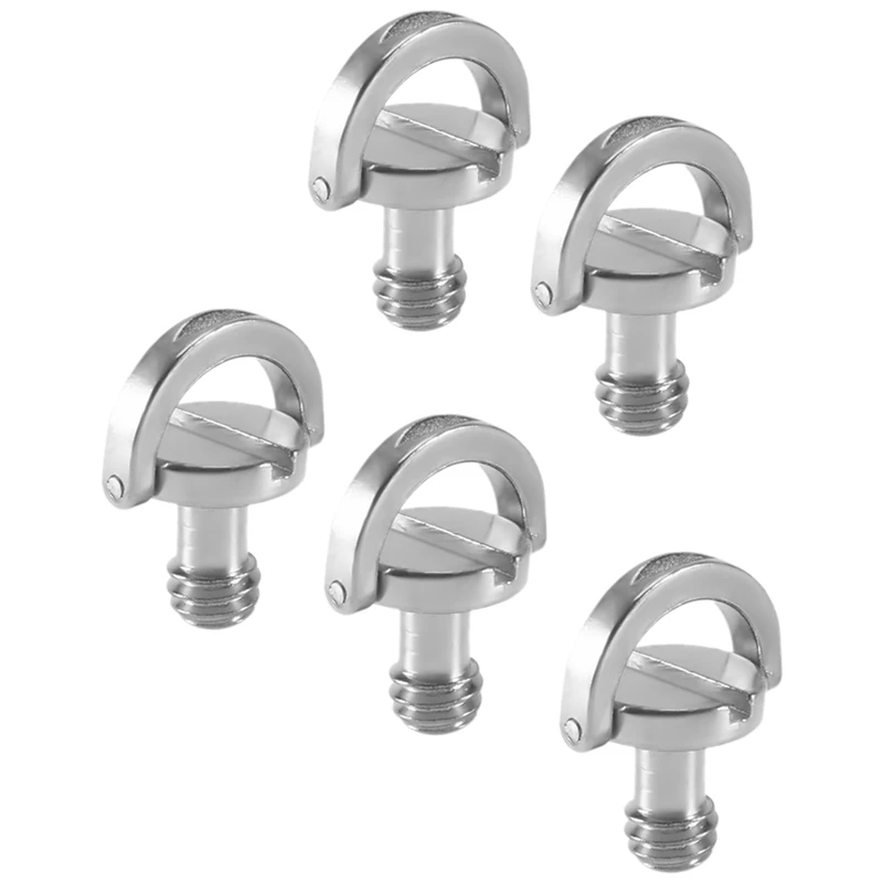 

Быстросъемная пластина, 5 шт./упаковка, 1/4 дюйма, крепежный винт, D-образное кольцо, D-образный вал, QR-винт, адаптер для DSLR-камеры, штатива, монопода, QR-пластины