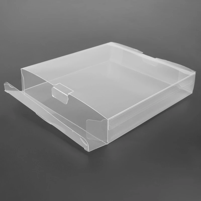 Clear CD Display Box Single Music CD Card Storage Protective Case Album Dust Cover