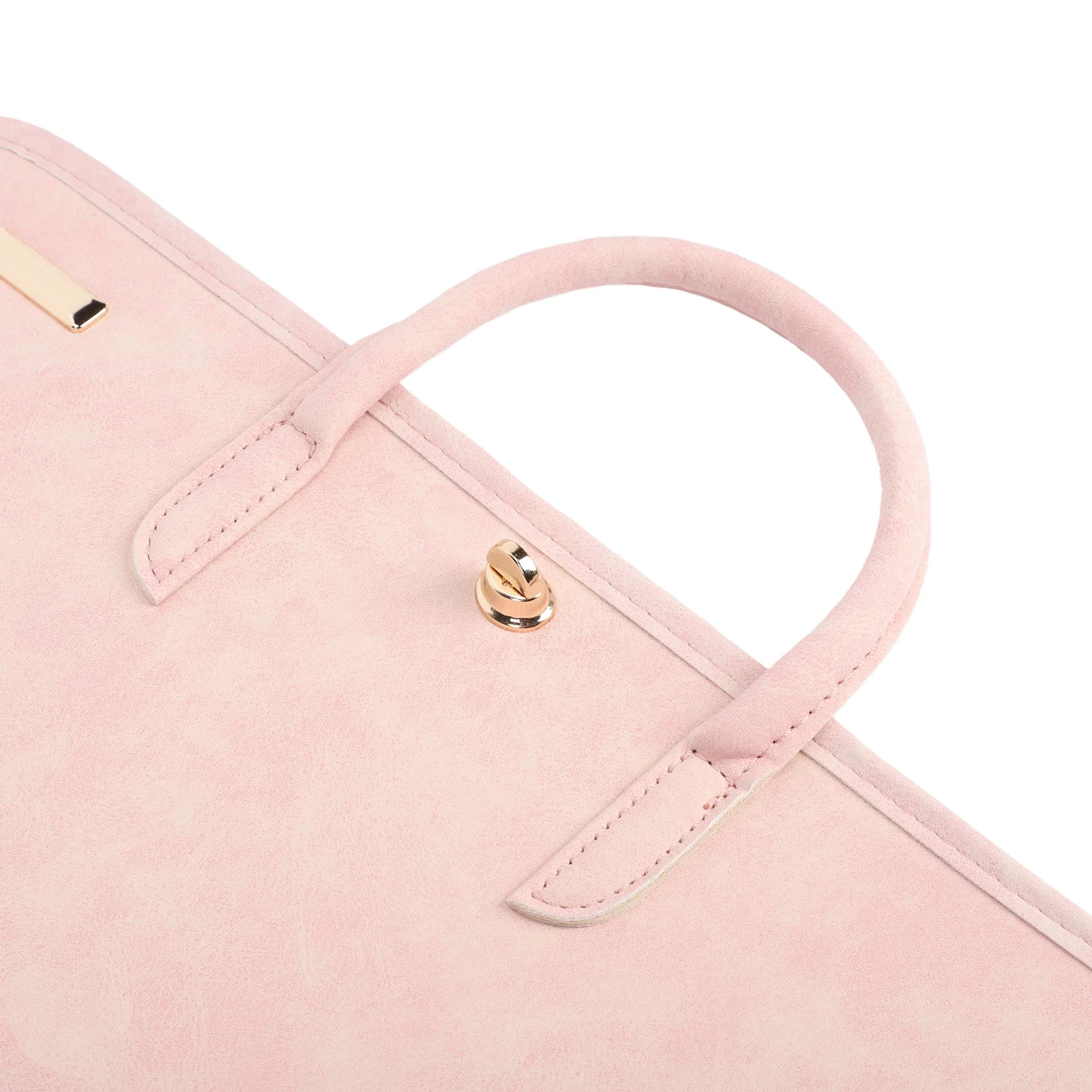 Laptop Sleeve with Handle PU Laptop Case Roseate Stylish Water Proof Laptop Sleeve Protective Bag with Handle for 14 Inch Laptop - 4