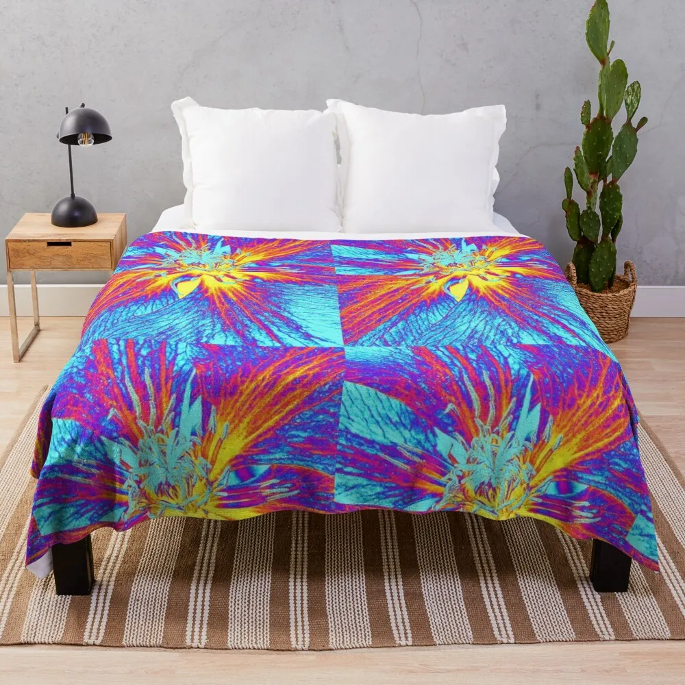 

COLOUR EXPLOSIONKIALESDESCOPEARTNO 1 Throw Blanket Tourist Blanket Blankets Sofas Of Decoration sofa