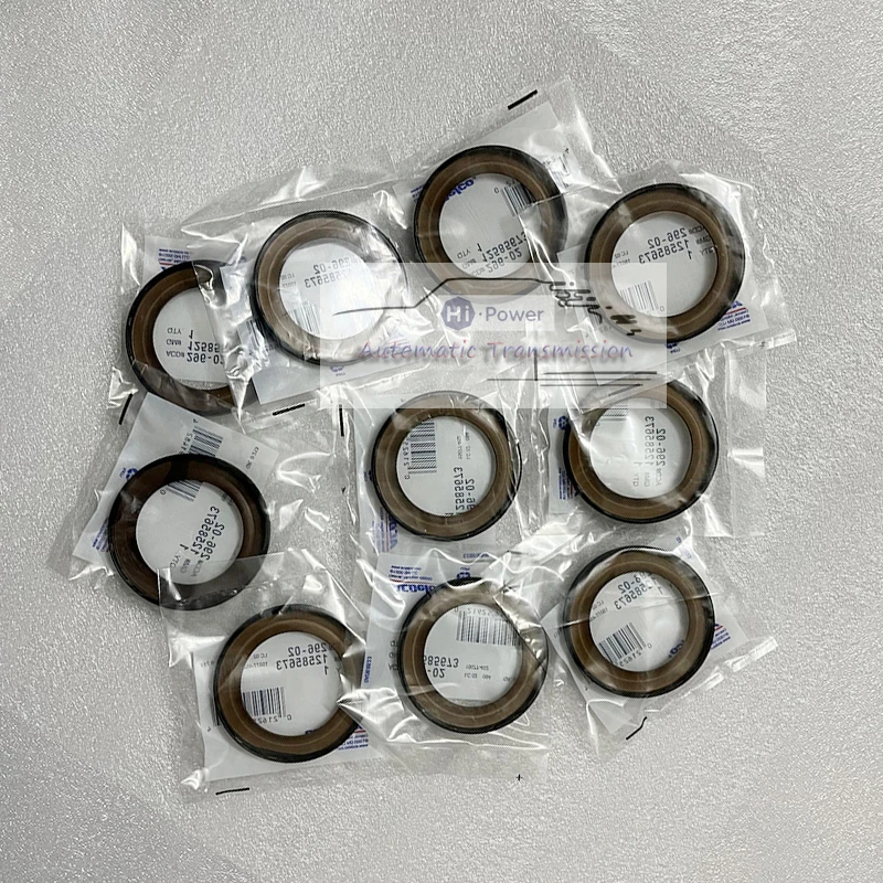 Crankshaft Seal 10PCS Crankshaft Crank Seal For Chevrolet Camaro Trailblazer Hummer H2 H3 Cadillac Escalade Pontiac 12585673