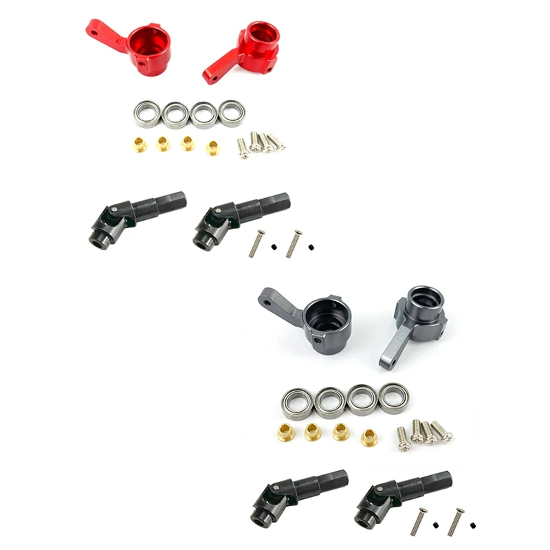 

Metal Steering Cup Universal Drive Shaft Set For WPL C14 C24 C34 B14 B16 B24 B36 MN D90 MN99S RC Car Parts