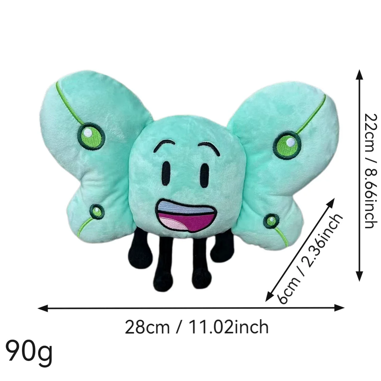 Bot Plush BFDI Anime Soft Doll Collection - Room Decoration & Kid Birthday Gift