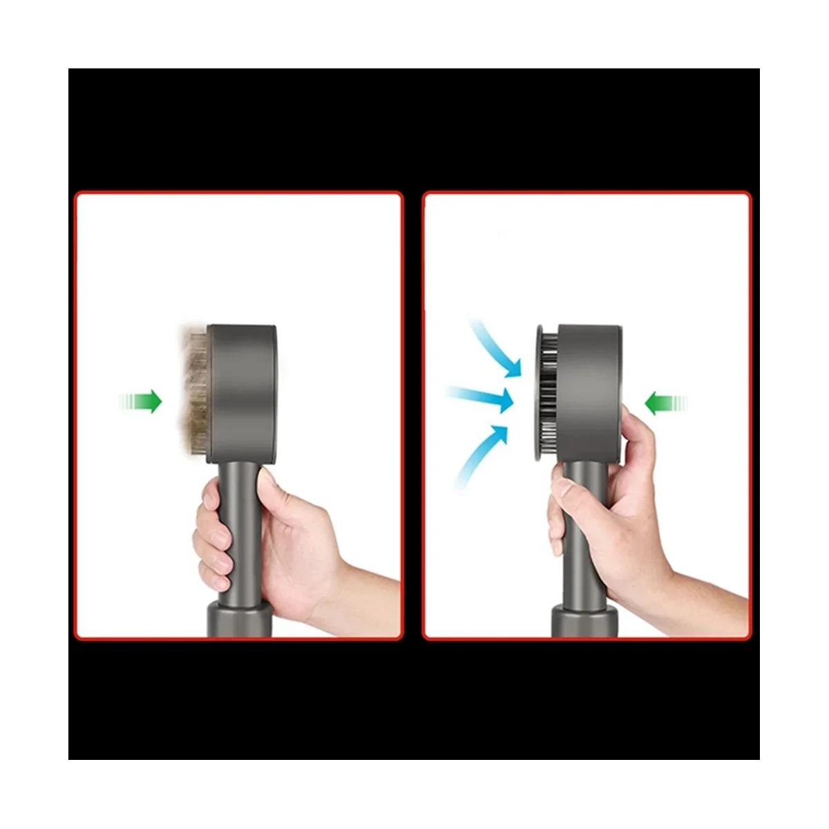 Pet Brush Attachments for Dyson V7 V8 V10 V11 V15 Vacuum Cleaners, Pet Dog Grooming Brush, Extension Hose