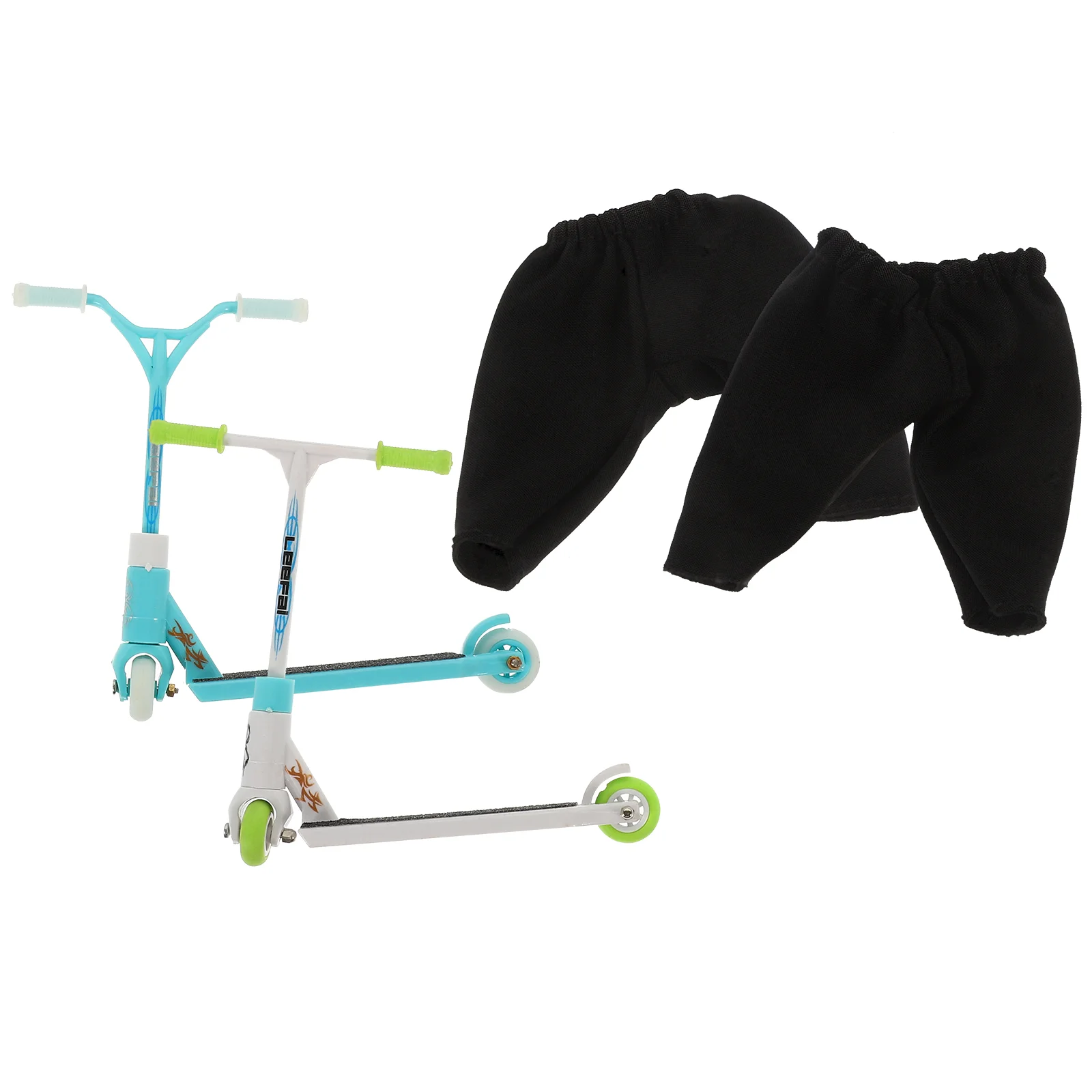 

2 Sets Mini Finger Toys for Kids Scooter Fine Motor Skills Skateboard Accessories Plastic Child