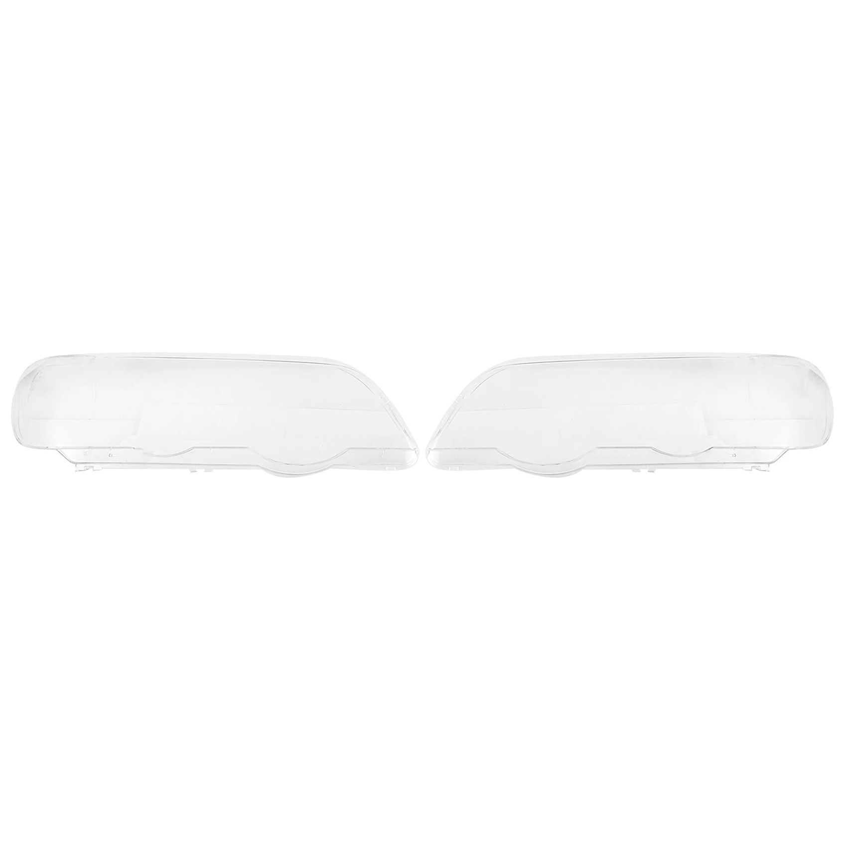 

2Pcs for - X5 E53 2000-2003 Car Headlight Lens Cover Replacement Head Light Lamp Lampshade Glass
