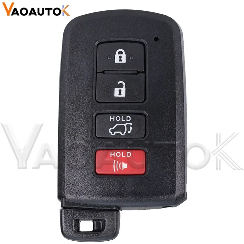 Smart Key Shell Case with Insert Key Remote Housing Cover