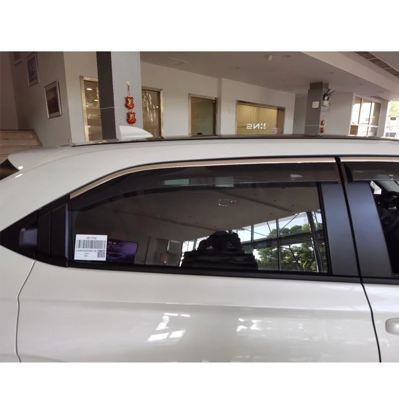 Car Accessories Honda HR-V HRV Vezel Door Window Visor Vent Shades Sun Rain Guard 4PCS