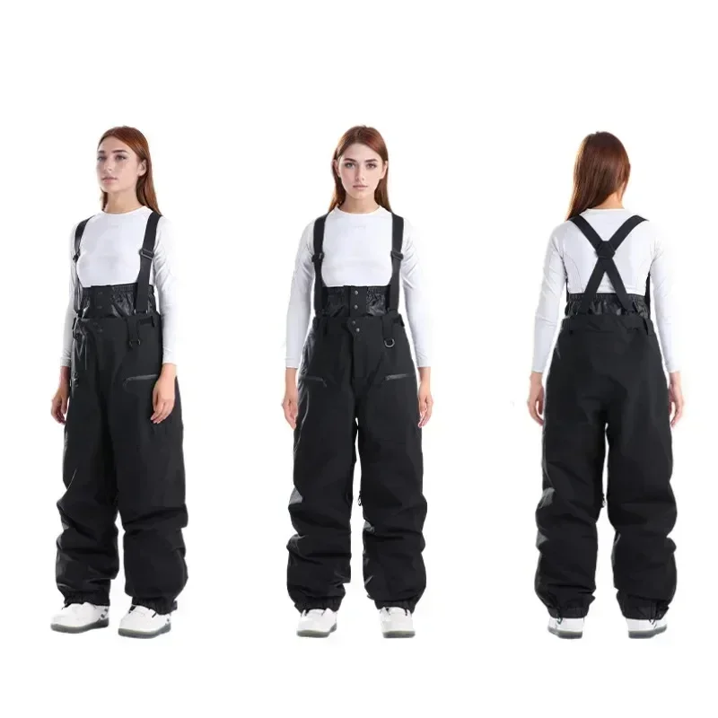 16 Color New Ski Pants Women High Quality Snowboard Windproof and Waterproof Winter Loose Classic Ski Pants for Men Gsou Snow 2