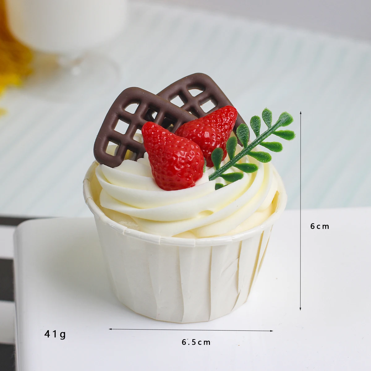 Artificial Fruit Cake Dessert Wedding Party Decoration Cake Decoration Photography Professional Food Simulation Model QTG10