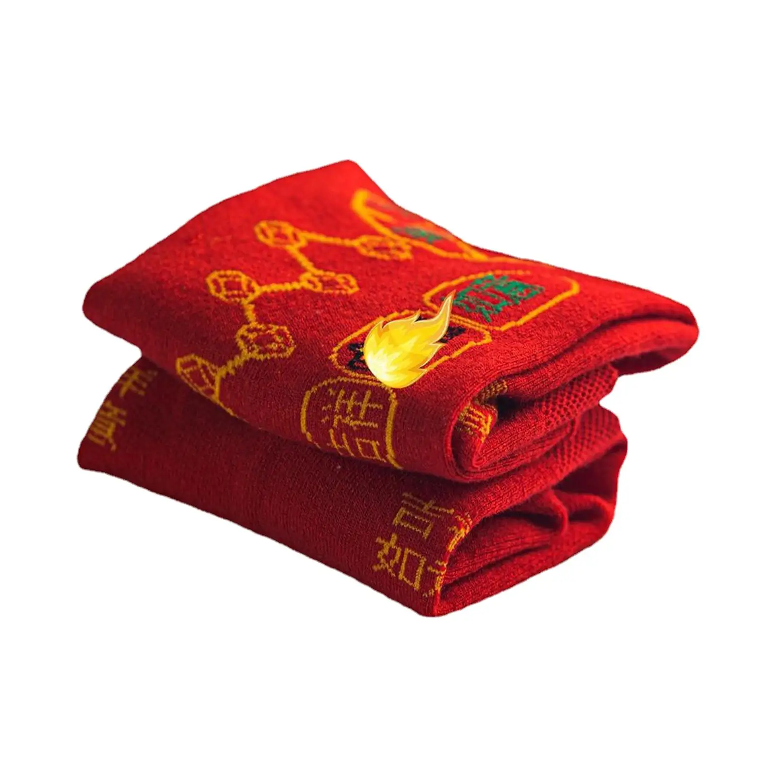 

New Years Red Socks Spring Festival Socks New Year Festival Supplies Soft