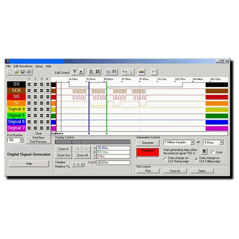 USB Logic Analyzer Single Chip Microcomputer Suitable For ARM FPGA Debugging Tool 24M Sampling 8 Channels 5