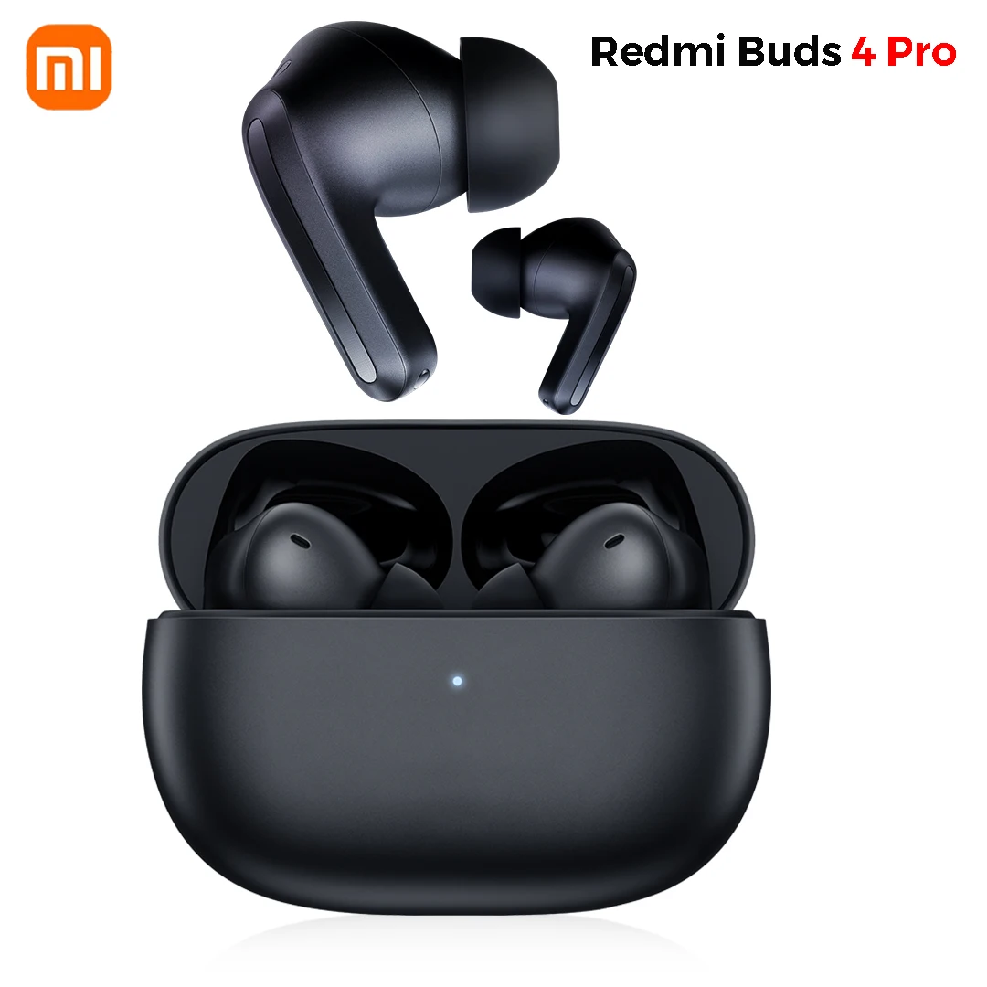  Xiaomi Redmi Buds 4 Pro Wireless Earbuds Noise Cancelling  Earbuds, Bluetooth 5.3 Earphones, Up to 43dB Hybrid ANC, Up to 36 Hours  Long Battery Life, 3-mic Noise Reduction for Calls, in-Ear