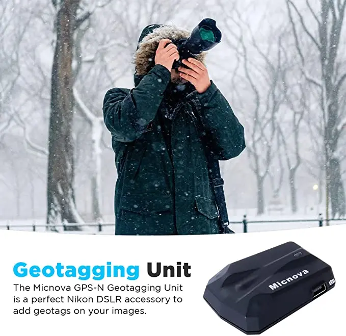 SEVENOAK GPS-N Camera GPS Tracker Receiver Navigation Nikon DSLR Record Latitude Longitude Altitude and UTC Accessories camera remote shutter button
