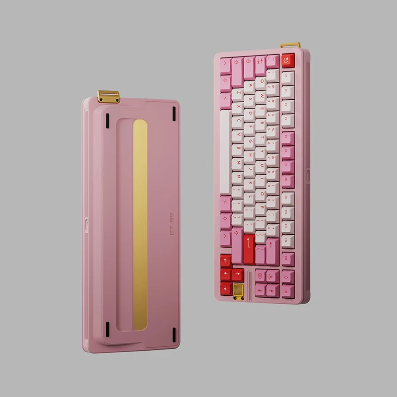 美品 KBDfans GT-80（Wooting80HE用高品位アルミケース) KBDfans Wooting80HE GT-80 アルミシェルカスタムメカニカルキーボード