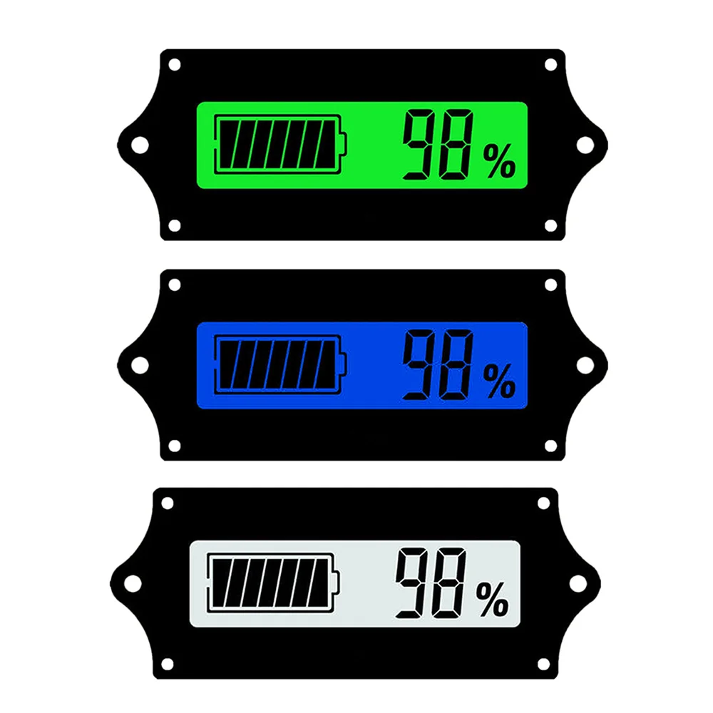 Batterie Anzeige 12V-84V LCD Display | Kapazitäts Spannungs Monitor Blei Säure Lithium