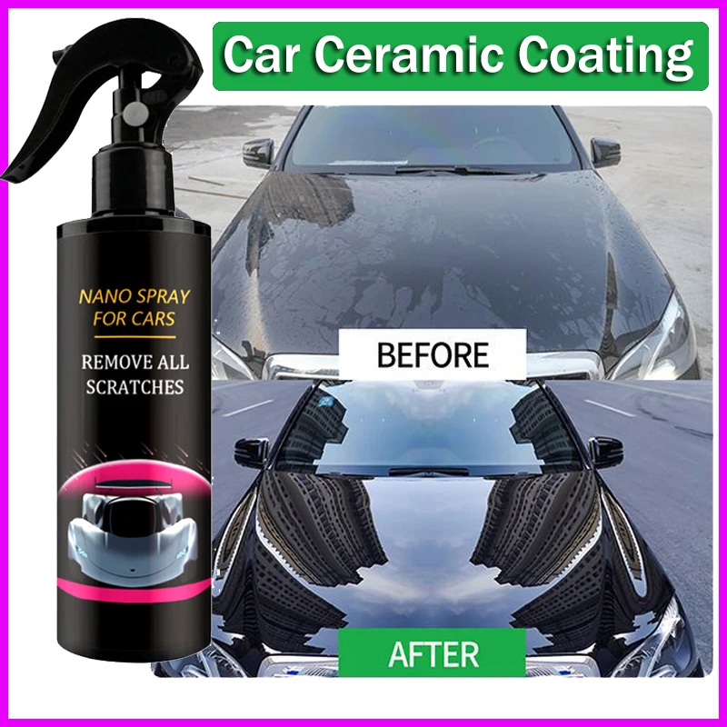 Hffff-Keramische-Coating-Voor-Auto-Verf-Spiegel-Glans-Kristal-Wax-Spray ...