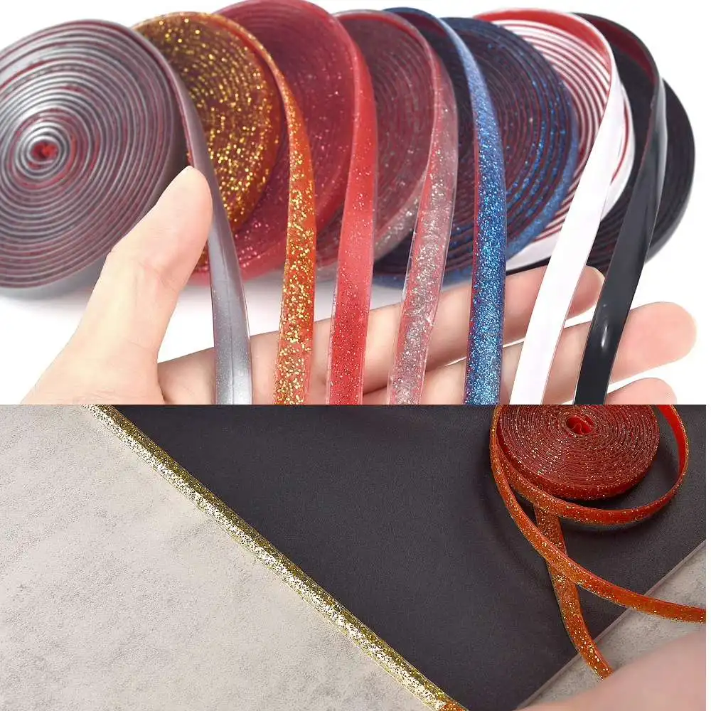 8mm 5M Ceramic Tile Mildewproof Gap Tape Decor Gold Silver Black Self Adhesive Wall Tile Floor Tape Sticker Home Decorations Adhesive Tape Ceramic Tile Tape