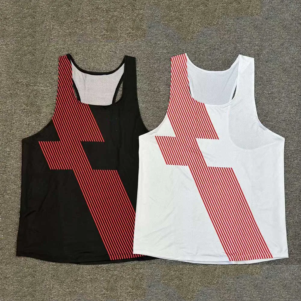 

Men Running Marathon Singlets Sleeveless Gym Clothing Men Sleeveless Tank Top Vest for Men Running Vest