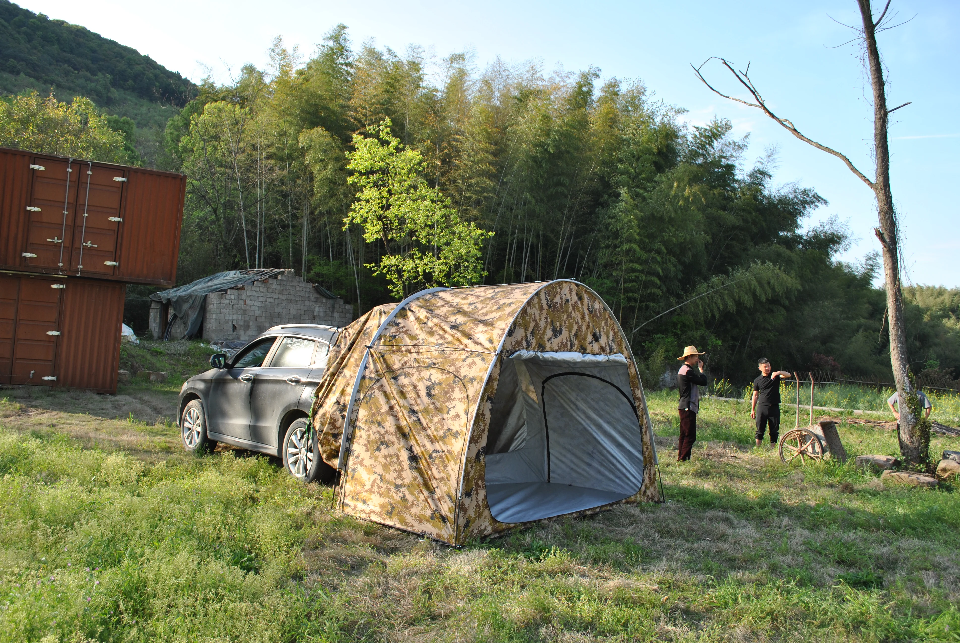 MultiSUVHatchbackCampingTentsEasytoAssembleWeatherproofFamily