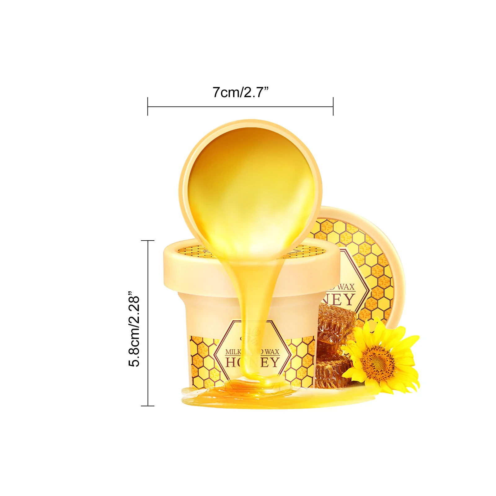 Milk Honey Peel Off Hand Mask - Exfoliating & Brightening Treatment 12 Se3b4fb32773e4711b062fe6ffeec337b2