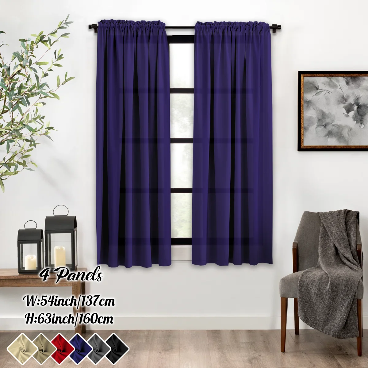 Privacy curtains sound dampening