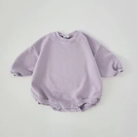 INS bébé garçon filles tenue de noël barboteuse combinaison sweats combishort noël pull body automne hiver enfant vêtements 2