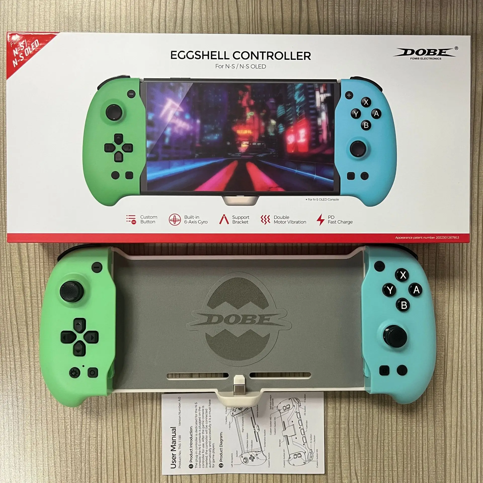 TNS-118 For Switch OLED Bluetooth Controller NS OLED Wireless Gamepad Joystick Plug-and-play vibration bracket gamepads