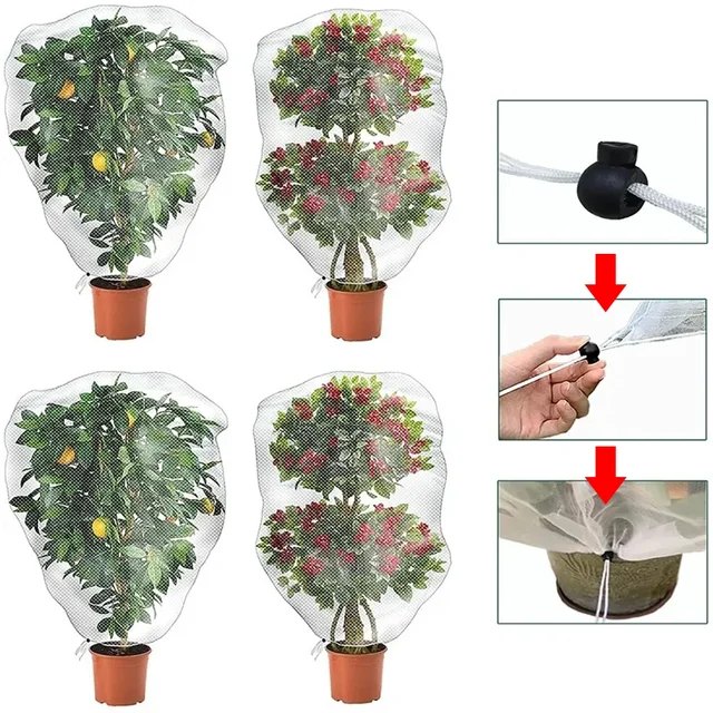 New Plant Protection Bag Cover Netting Mesh for Fruit Vegetable Tree Strawberry Grapes Pest Control Anti-Bird Gardening Tools 2