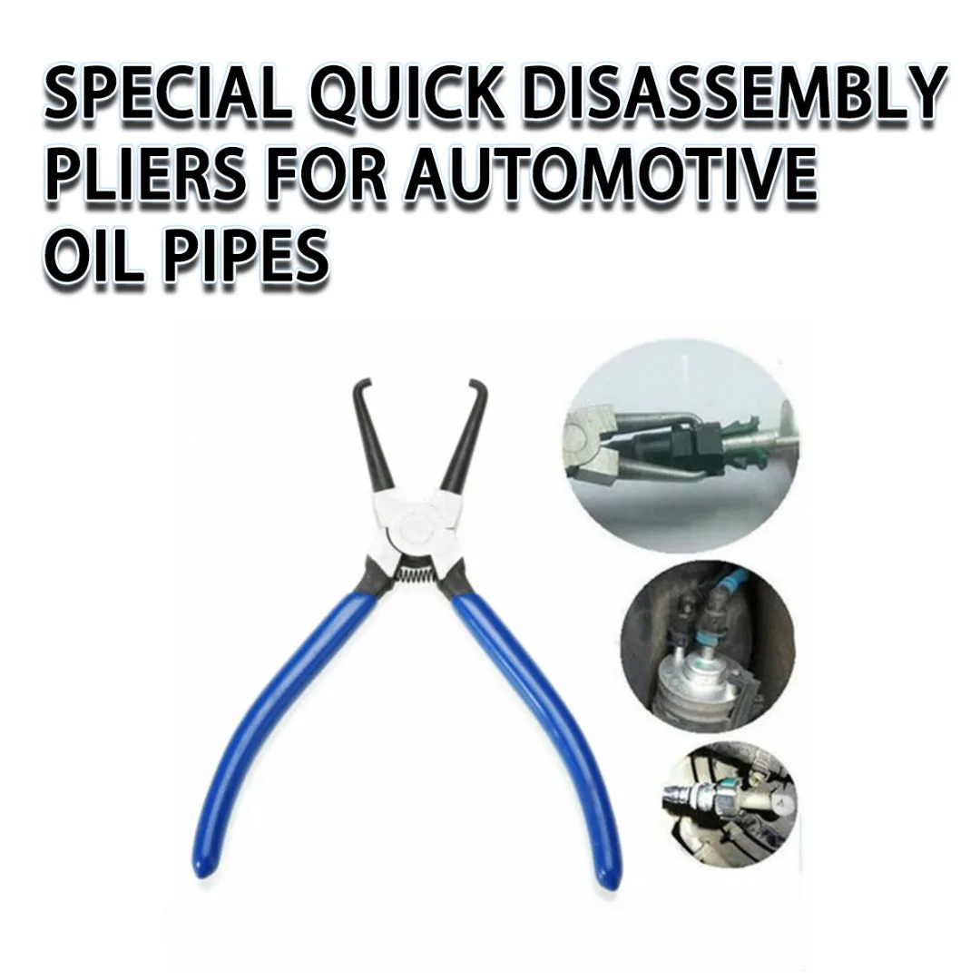 

Joint Clamping Pliers Fuel Filters Hose Pipe Buckle Removal Caliper Carbon Steel Fits For Car Auto Vehicle Tools High Quality