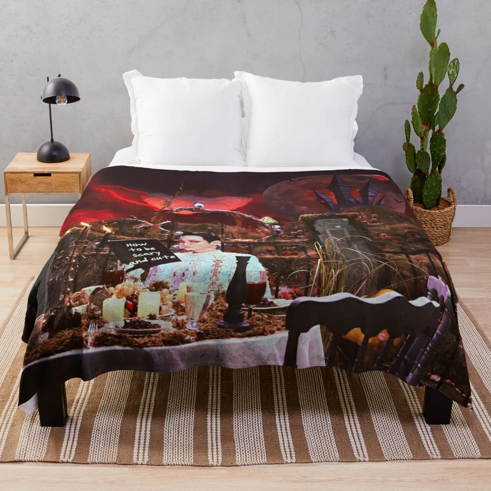 

Key Gasoline Horror Throw Blanket Weighted Blanket