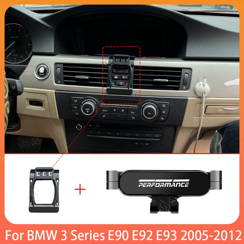 Phone Holde Car For BMW Series E90 2005-2012 Mobile Support