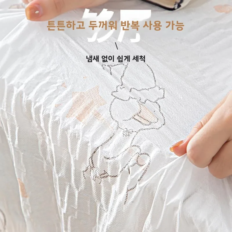 두꺼운 여행용 가방 먼지 커버 풀 랩 2024인치 손잡이형 여행 가방 보호용 외투 방진 커버