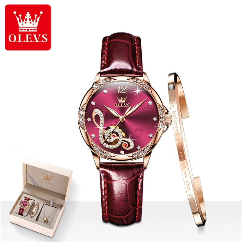 

Women's Watches Luxury Brands Fashion Rhinestone Stainless Steel Rose Gold Ceramic Mechanical Ladies Wristwatches Reloj Mujer