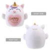 Decoration Unicorn Piggy Bank Household Decorate Vinyl Purple Jar For Money Child 4