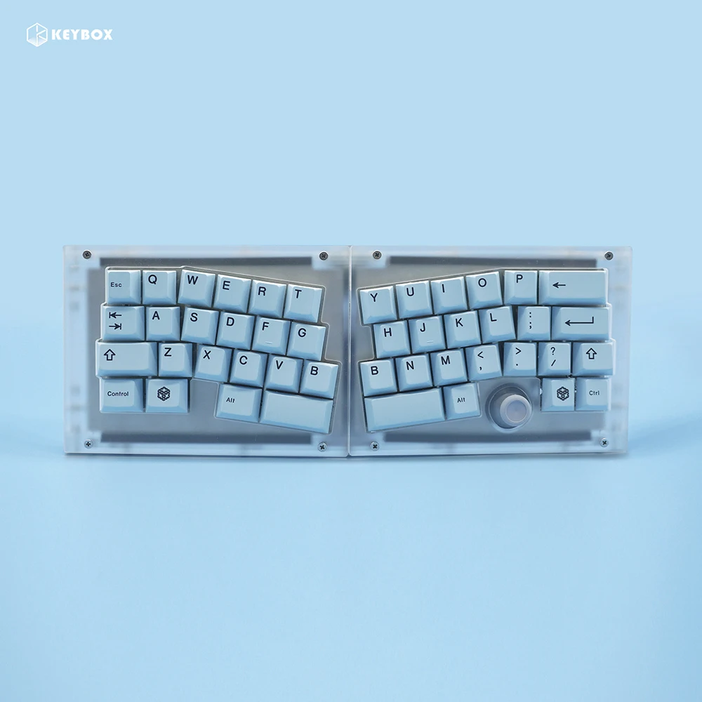 Libra Mini 40% Acrylic Keyboard Kit Ergonomics Keyboard Case Alice  Customized Keyboard Case