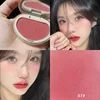 Girl Blush Peach Milk Pink Cream Makeup Rouge Palette Cheek Contour Powder Cosmetics Blusher Cream Makeup Rouge Cheek Tint Blush 3