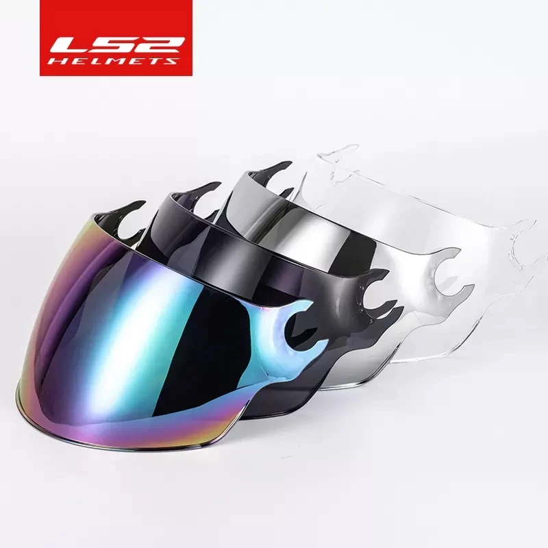 COD LS2 Motorcycle Helmet Lock Lens Cover Snap Fixed Ring Base For OF562 Helmet Accessories