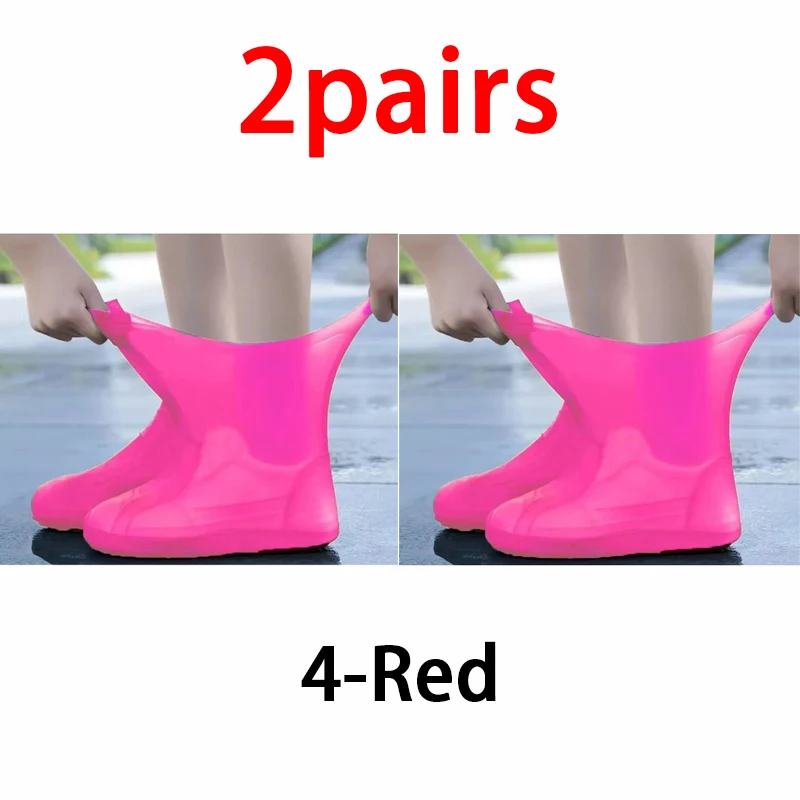 Waterproof Silicone Rain Shoe Covers