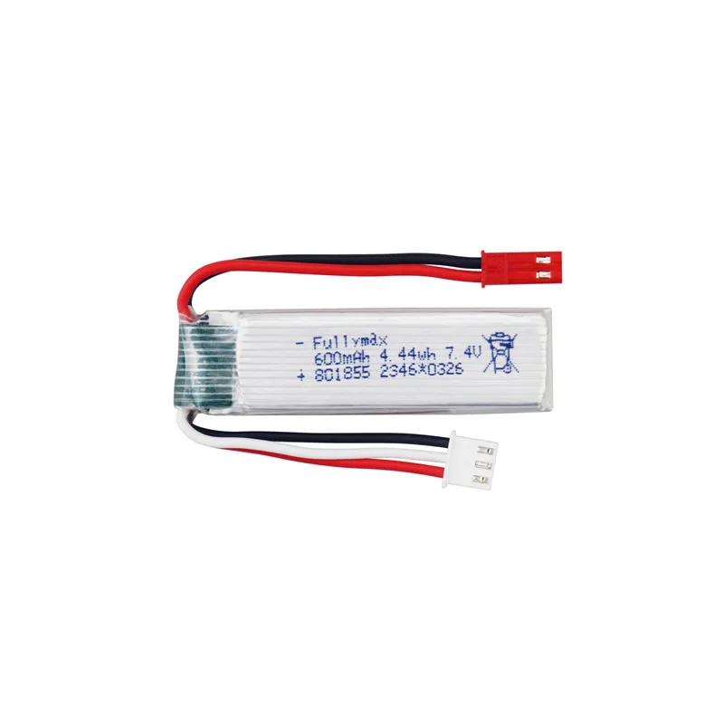 7.4V 600mAh Li-ion Battery For XK A280 A160 A300 RC Aircraft
